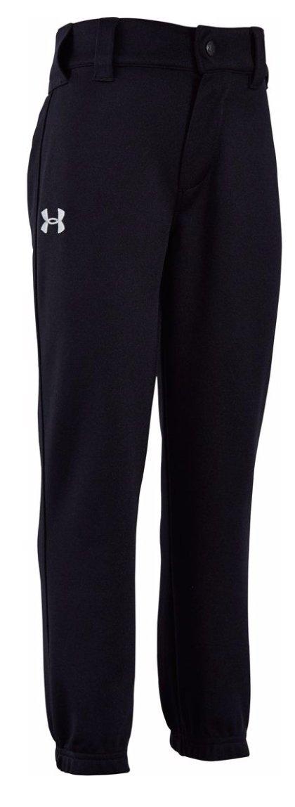 Boys black under armour deals baseball pants